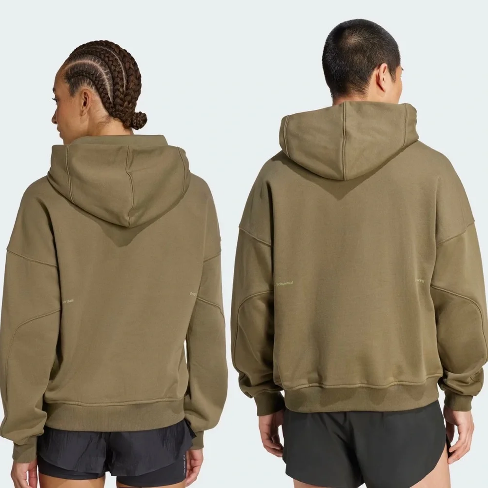 adidas H. Koumori Running Reflective Pullover Sweatshirt Hoodie JM1208 Size XS
